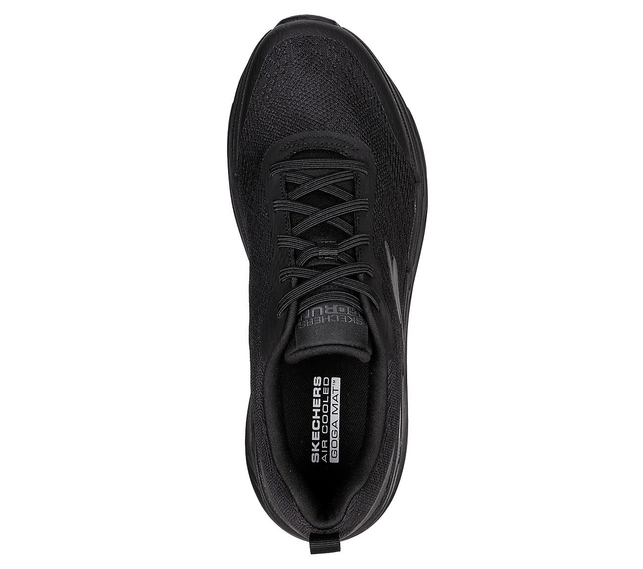 MAX CUSHIONING PREMIER -REGUL, BBLACK Footwear Top View