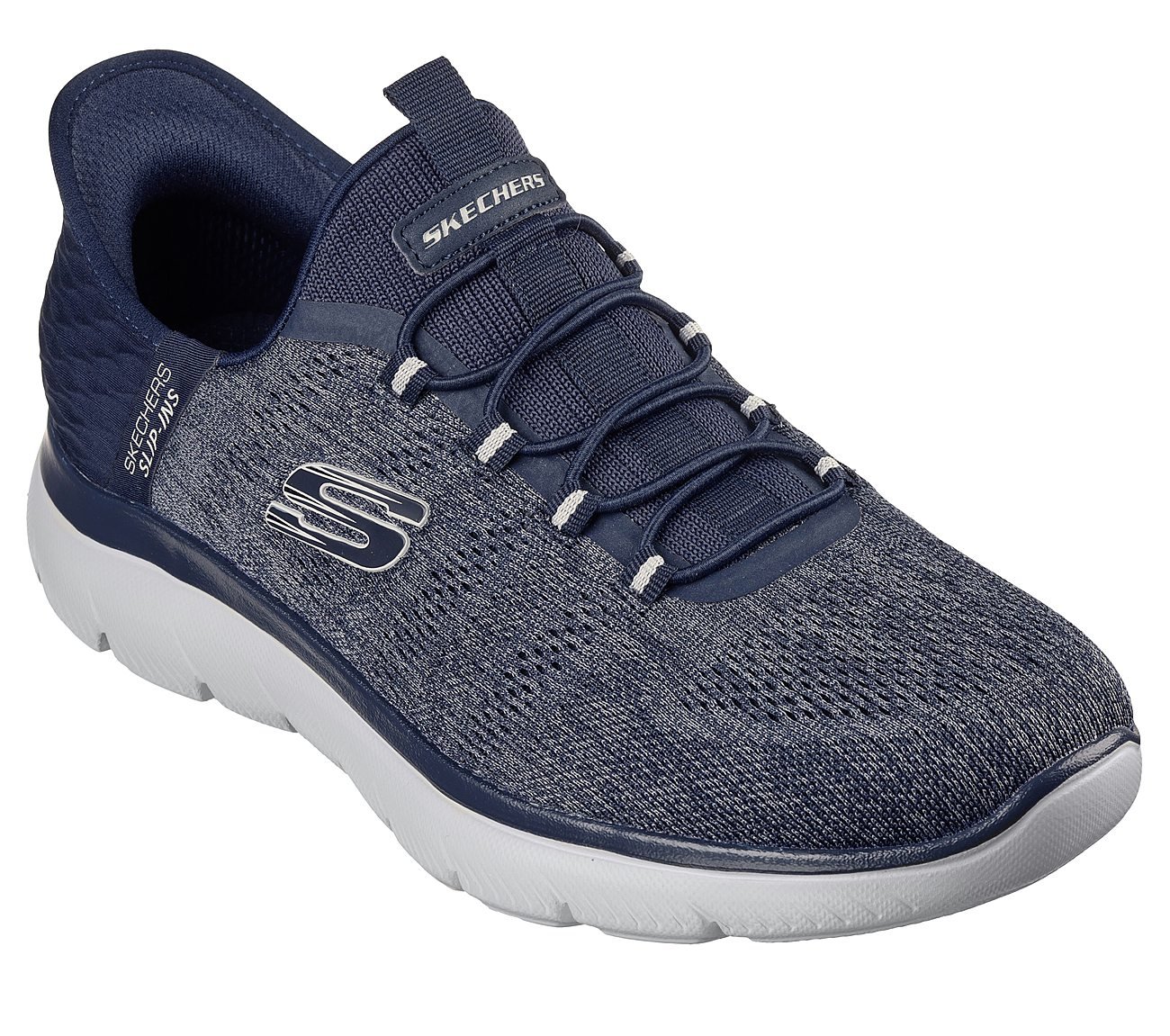 Skechers Slip-ins: Summits - Key Pace, NVY Footwear Right View