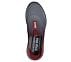 GO WALK 7 - EASY ON 2, RED GRAY Footwear Top View