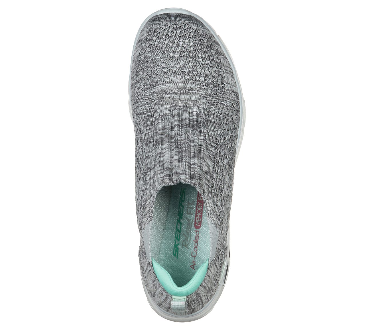 EMPIRE D'LUX-SWEET PEARL, GREY Footwear Top View