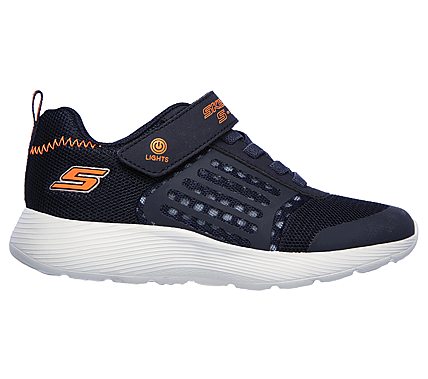 DYNA-LIGHTS, NAVY/ORANGE Footwear Right View