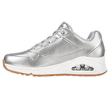 UNO - ALUMINIFEROUS, SILVER Footwear Left View