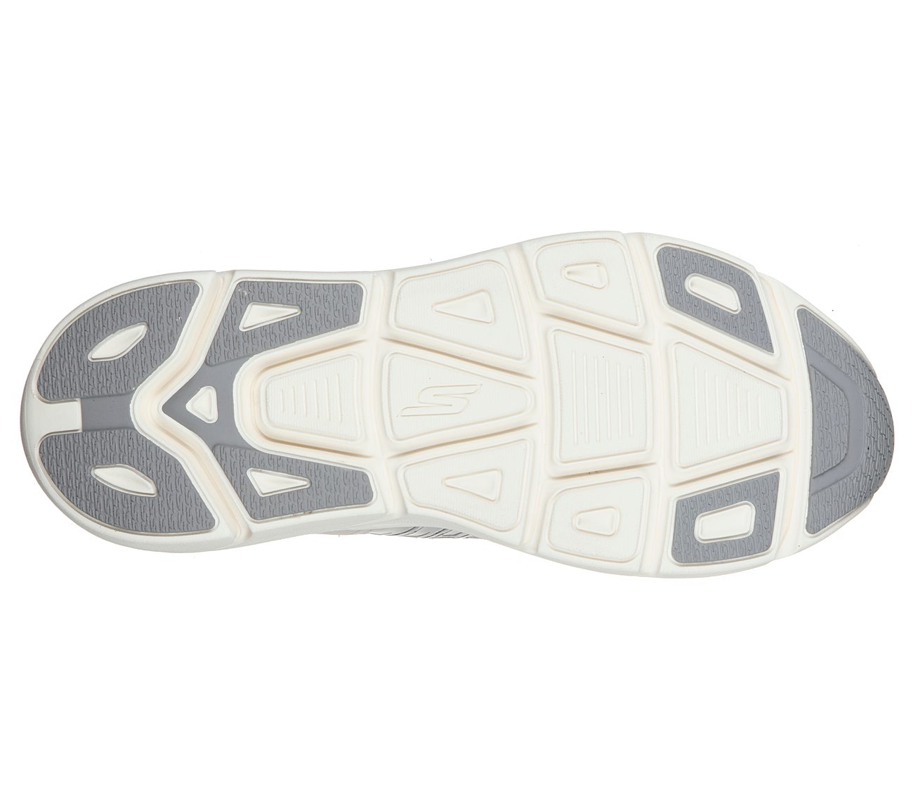 MAX CUSHIONING PREMIER-ENDEAV, WHITE/GREY Footwear Bottom View
