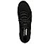 UNO, BLACK/WHITE Footwear Top View