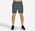GOSTRETCH ULTRA  7 INCH SHORT, BLACK/CHARCOAL Apparel Lateral View