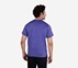 SS SKECHERS DELTA T-SHIRT, GUNMETAL TURQUOISE Apparel Bottom View