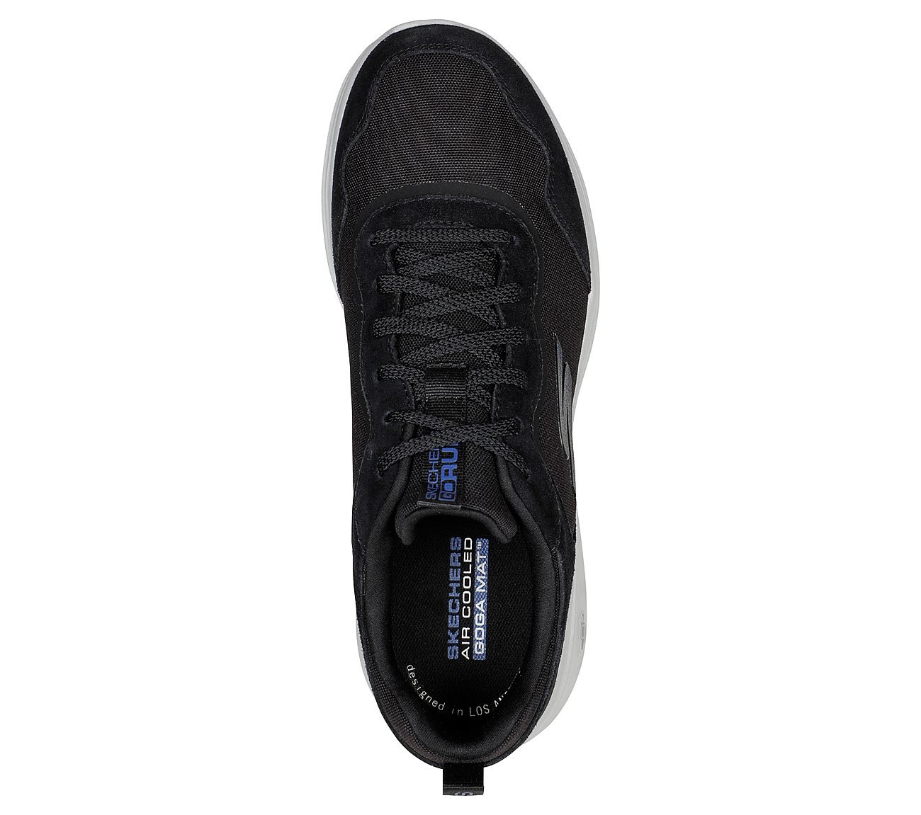 GO RUN FAST - HURTLING, BBBBLACK Footwear Top View