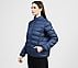 PUFFER FZ JACKET, PURPLE/BLUE