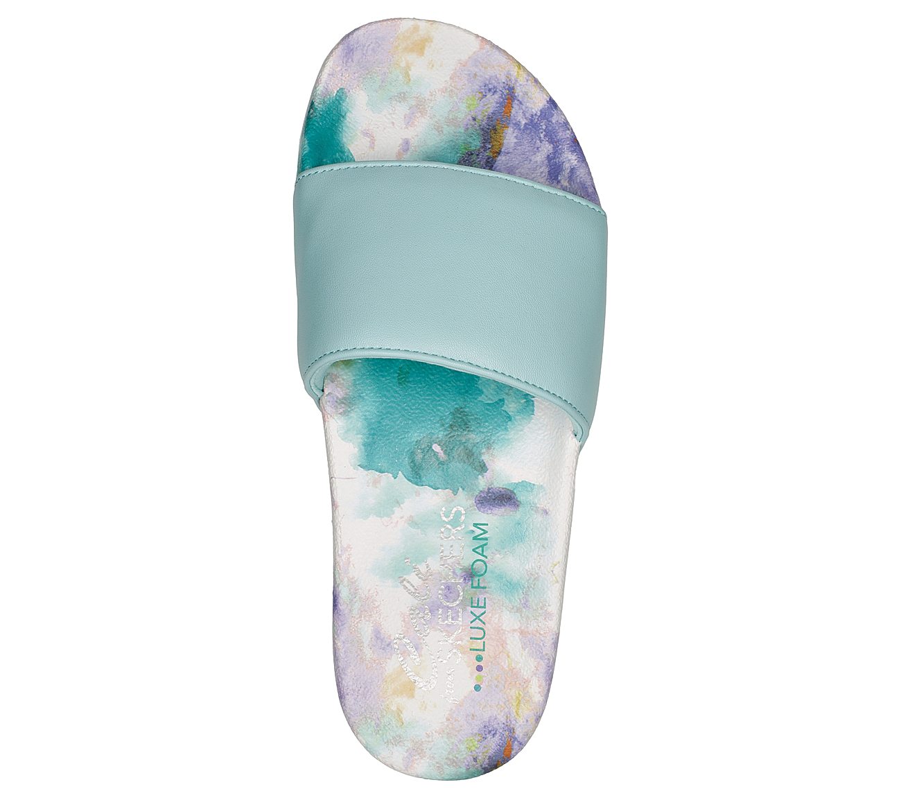 POP UPS - TRUE COLORS, AQUA Footwear Top View