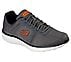 MODERN COOL-GARVIN, CHARCOAL/ORANGE Footwear Top View