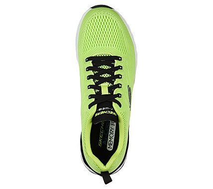 ULTRA GROOVE - TEMPLAR, BLACK/LIME Footwear Top View