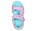 FLEX SPLASH-VIBRANT MOOD, LAVENDER/TURQUOISE Footwear Top View