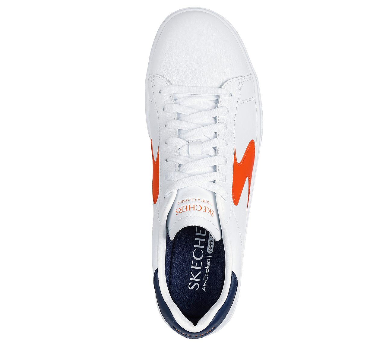 EDEN LX - REMEMBRANCE, WHITE ORANGE Footwear Top View