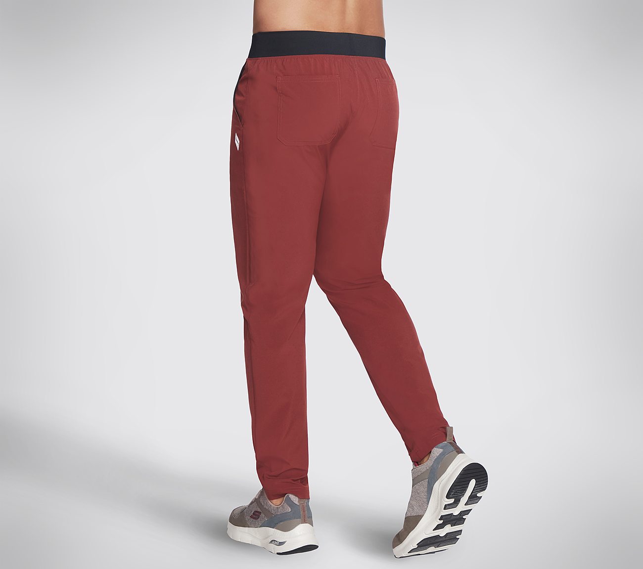 GO WALK ACTION PANT, DDARK RED Apparels Top View