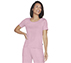 GODRI RESTORATIVE RIB T-SHIRT, PINK/GREY Apparels Lateral View