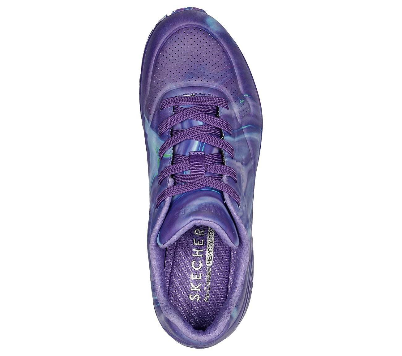 UNO - LIKE WATER, PURPLE MULTI Footwear Top View