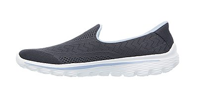 GO WALK 2 - HYPER, CCHARCOAL Footwear Left View