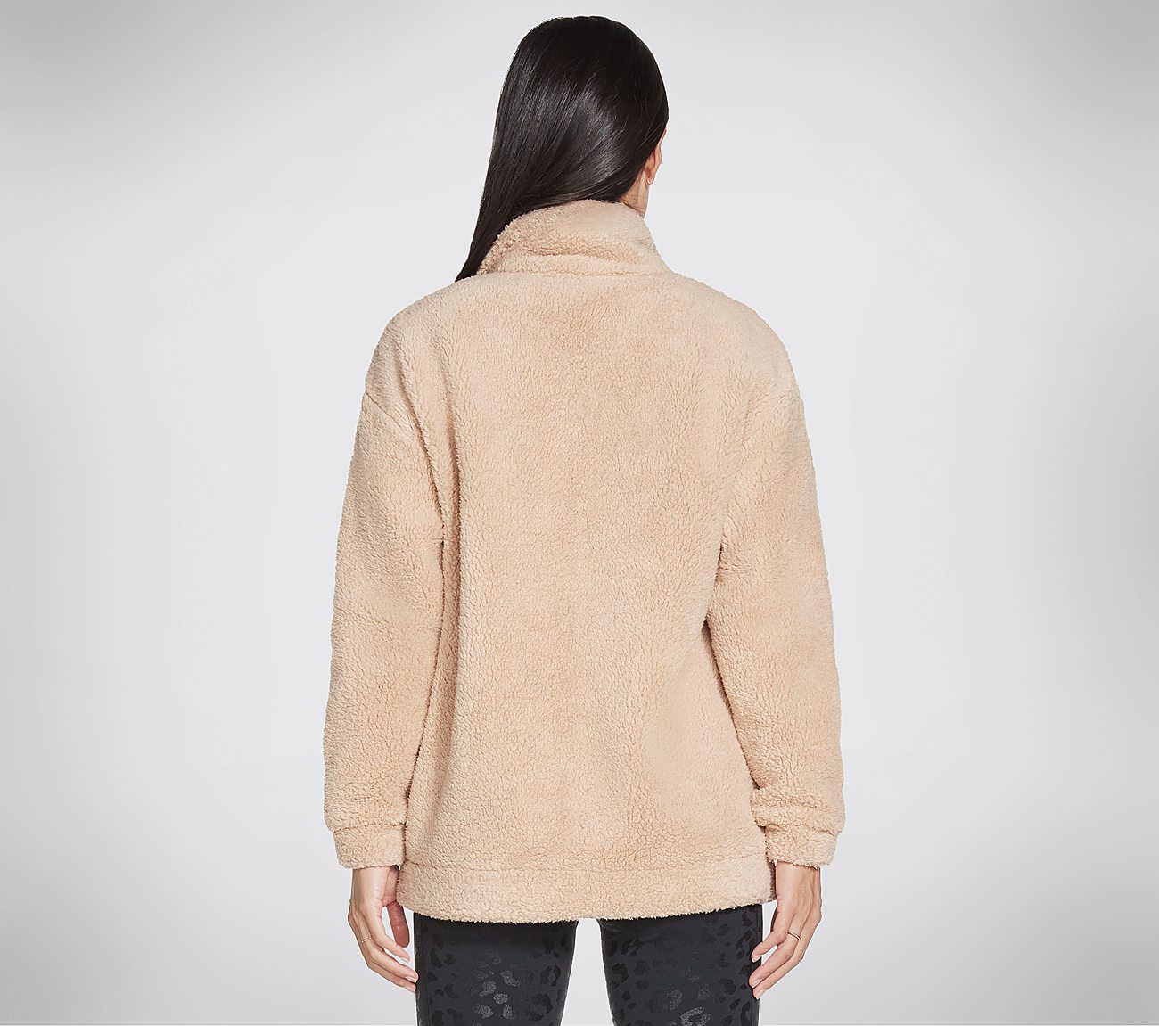 DOWNTIME JACKET, BROWN Apparels Top View