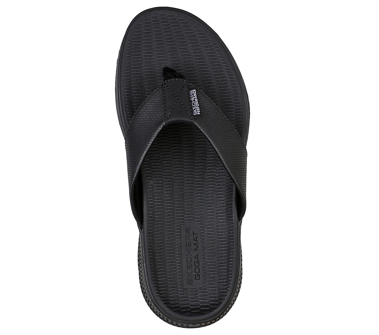 Skechers Black Go Consistent Sandal Synthwav Mens Slip On - Style ID ...