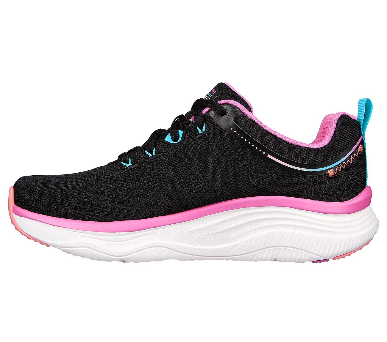 D'LUX FITNESS-NEW MOXIE, BLACK/MULTI Footwear Left View