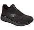 MAX CUSHIONING ELITE-AMPLIFIE, BLACK/LIME Footwear Lateral View
