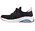 SKECH-AIR EXTREME 2.0-TIMELES, BLACK/PURPLE Footwear Left View