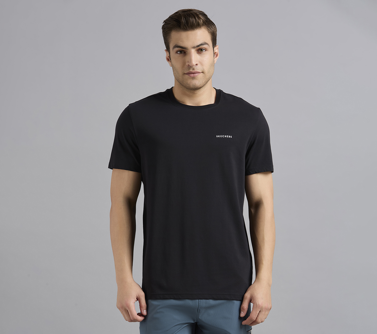 ESSENTIAL BRANDING T SHIRT, BLACK