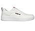 SPORT COURT 92, WHITE/NAVY/RED Footwear Right View