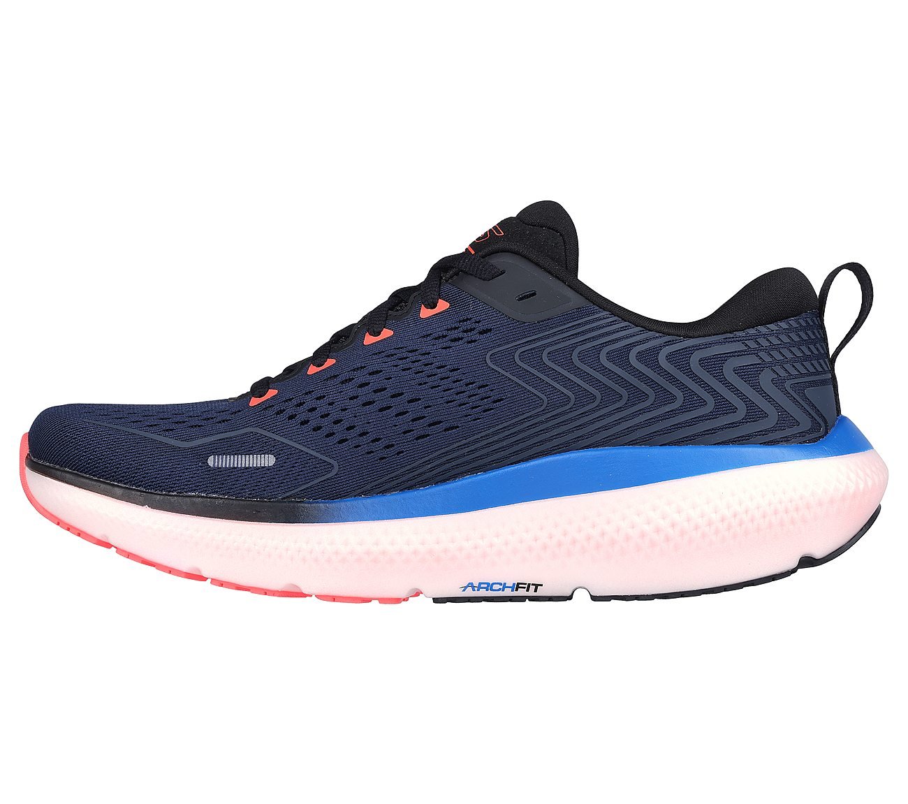 GO RUN RIDE 11, NAVY Footwear Left View