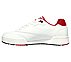 COURT STRIKER, WHITE/RED Footwear Left View