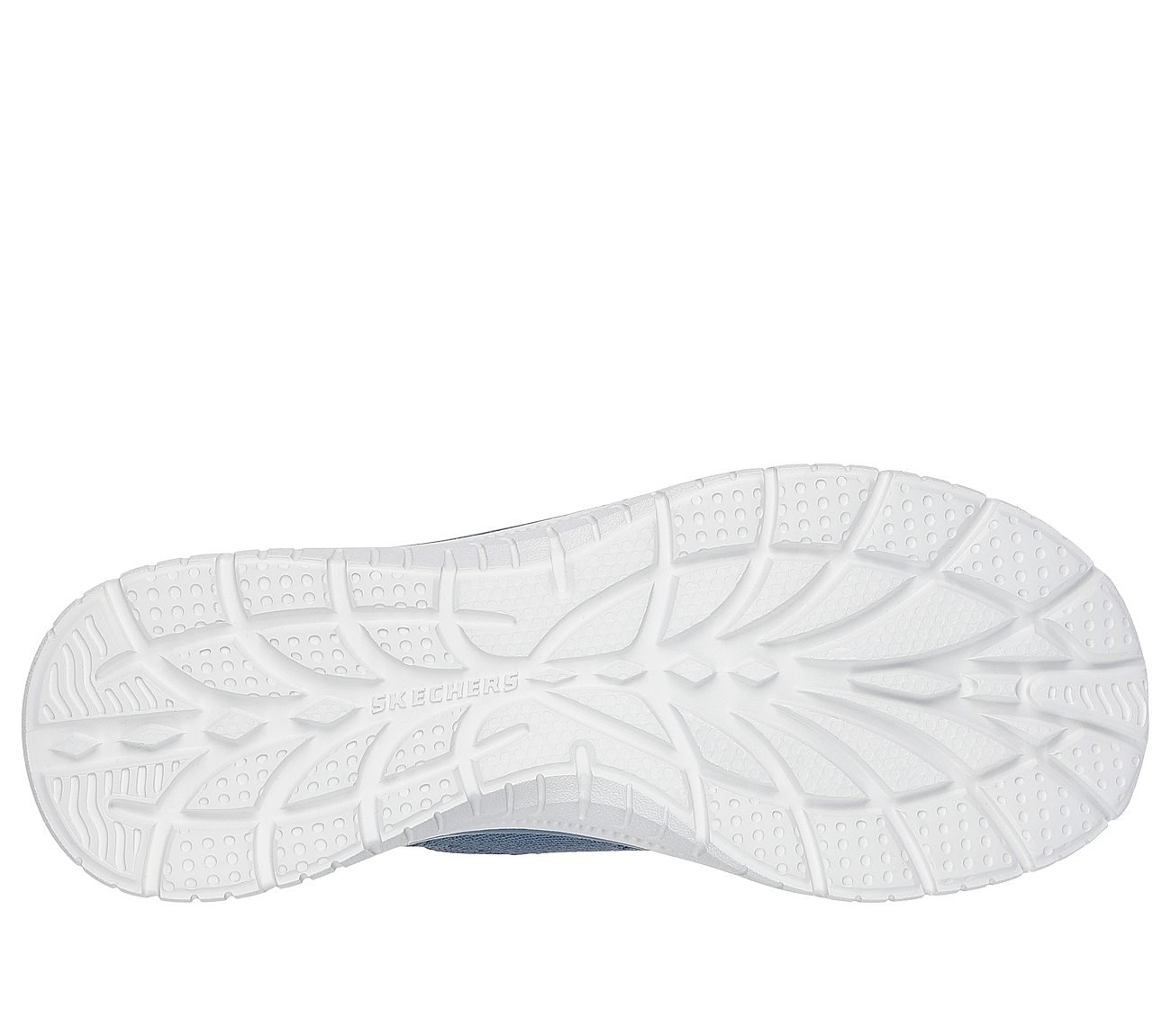 SKECHERS SLIP-INS: VIRTUE - SLEEK, SLATE Footwear Bottom View