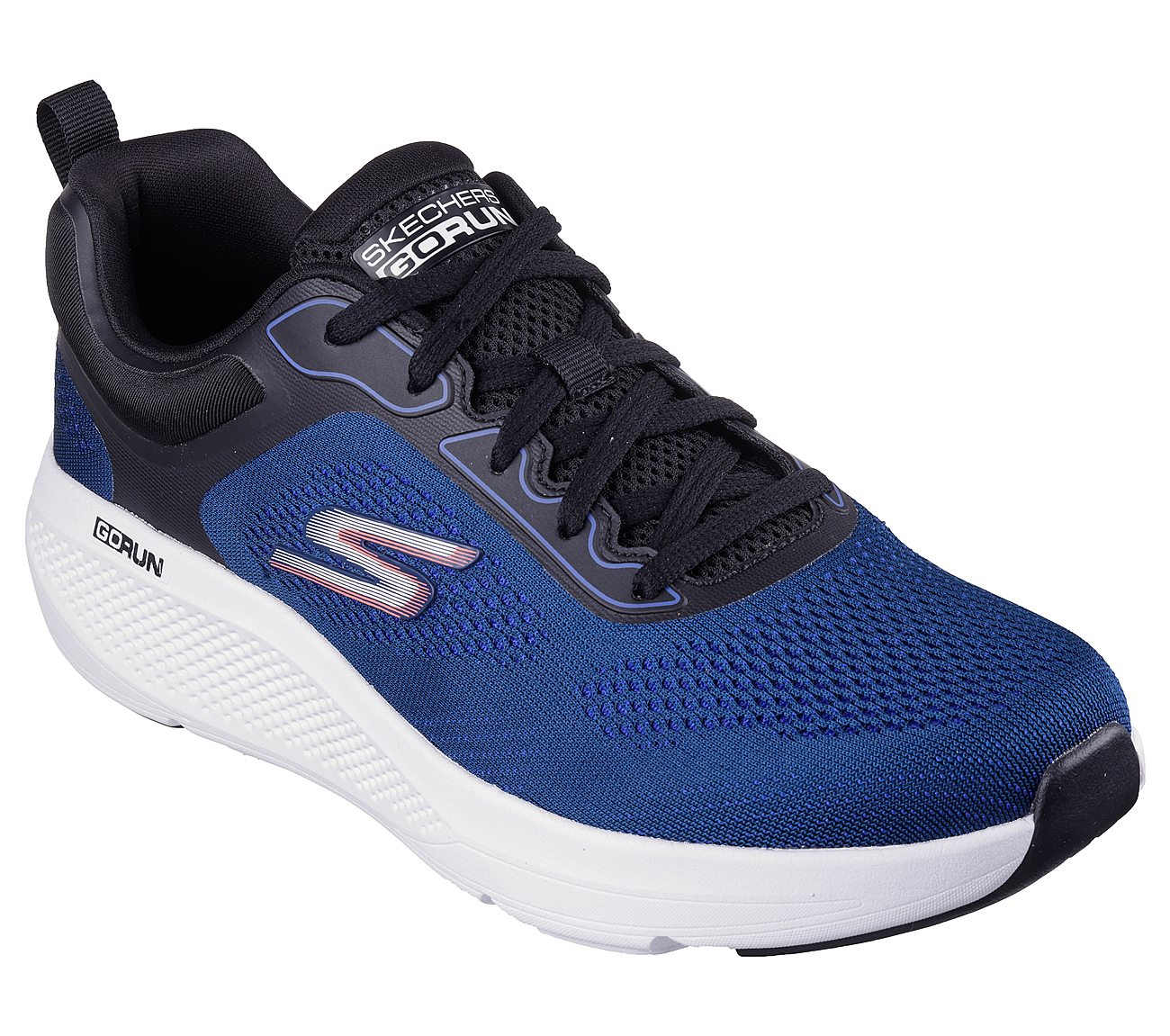 GO RUN VELOCITY, NAVY/BLACK Footwear Right View