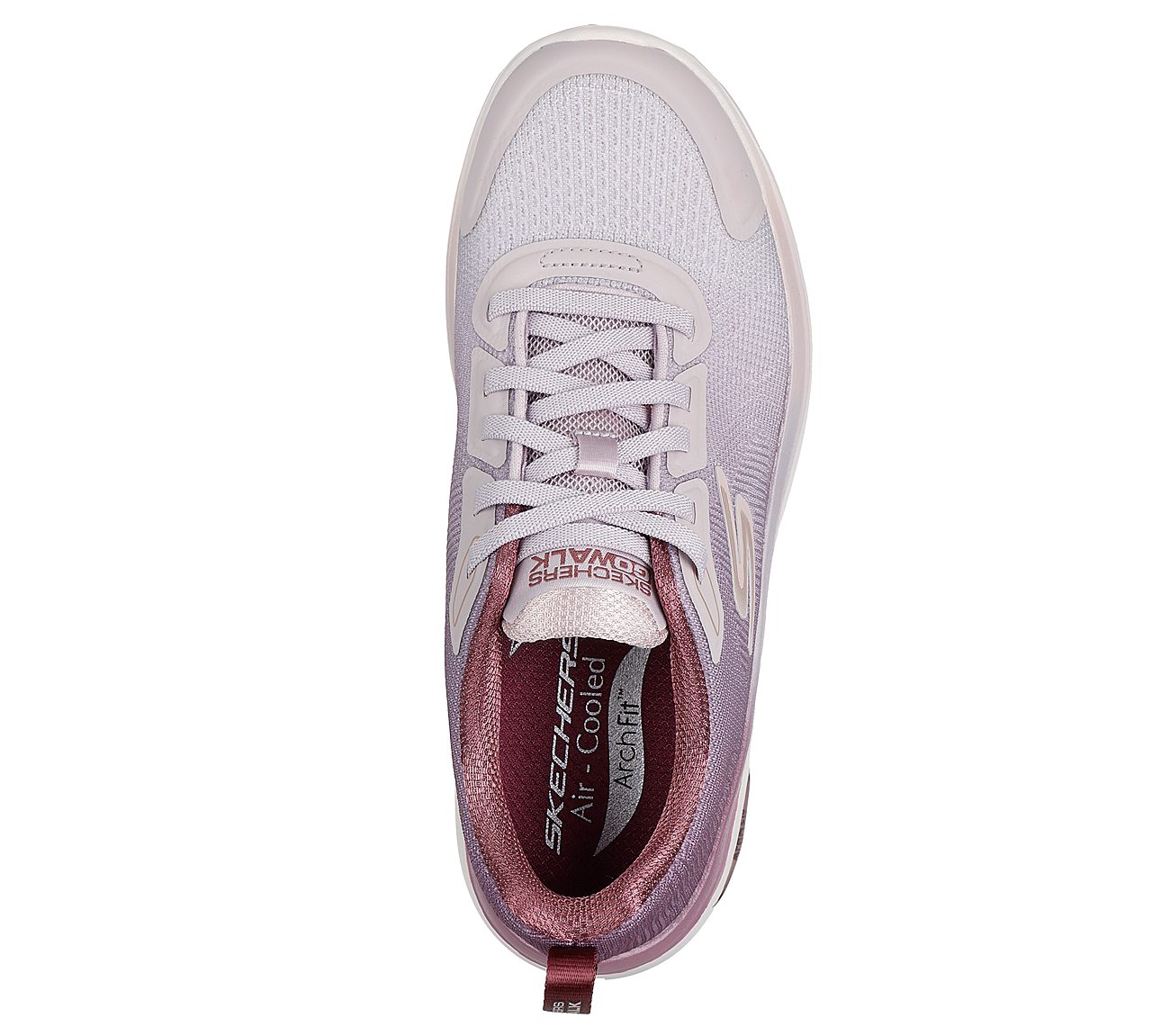 GO WALK ARCH FIT 2.0 - MEREDI, MAUVE Footwear Top View