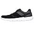 GO RUN 400, BLACK/WHITE Footwear Left View