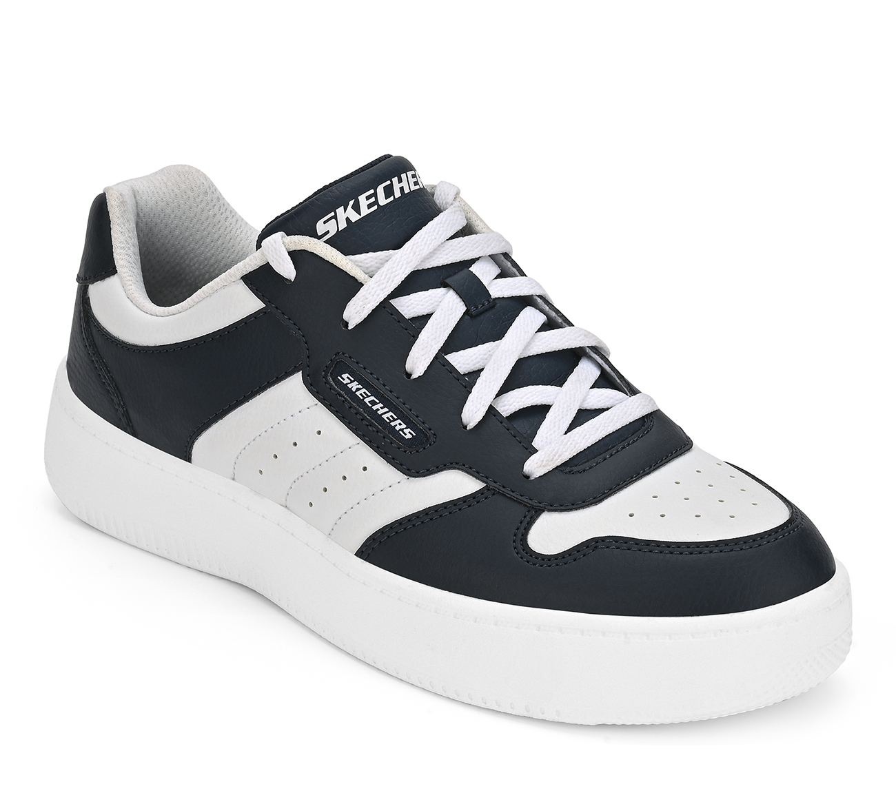 SPORT COURT 92, NAVY/WHITE Footwear Right View
